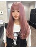 ケアブリーチ1回(リタッチ含む)＋カラー＋毛髪再生補修トリートメント