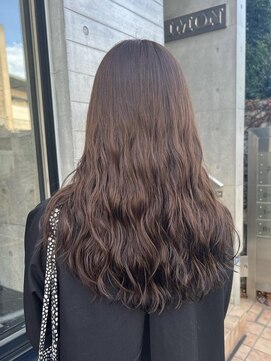 アーク 表参道(arc) コテ巻き風ロングパーマ