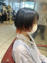 エム インターナショナル 春日部本店(EMU international)&nbsp;インナーカラー、ウルフブリーチ