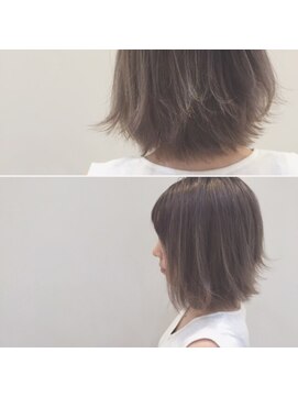 ラヴェ(LAWE.) シルバーアッシュの外ハネボブ♪