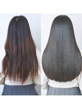 ヘアーラウンジ ハピル(Hair lounge Hapir) 【髪質改善】水素トリートメント×ダークグレージュ