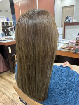 デビュー ヘアーメイク 着物/フェミニンロング/似合わせカットウェーブミディアム宜野湾