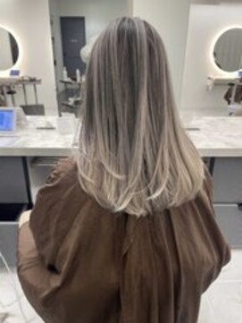 アース 霧島国分店(HAIR&MAKE EARTH) バレイヤージュ