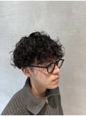 メンズパーマ/ツイストパーマ/スパイラルパーマ【能政】
