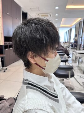 ヘアアンドビューティー クアトロ 戸祭店(QUATRO) 襟足ありマッシュ