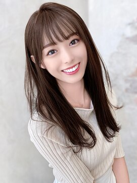 レイリー 原宿 表参道(Rayreee) 【F】大人かわいい小顔前髪ニュアンスモテヘア