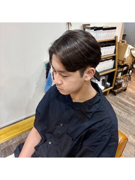 メール(Mer...) ☆曲がる縮毛矯正/センターパート/ニュアンスパーマ☆横山飛翔