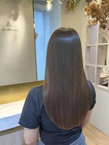 アンド ラ ブランシュ(&.La Blanche)&nbsp;チェリーブラウン/ホワイトグレージュ/美髪/髪質改善