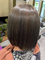 ユーアンボワーズ(U-AMBOISE)&nbsp;シルキーストレートボブ【寝屋川/髪質改善/白髪ぼかし】