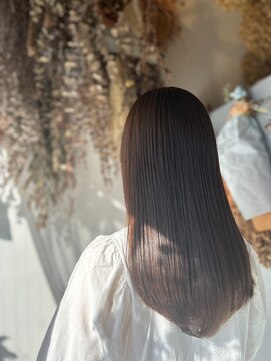 ヘアーサロン アンズ 肌なじみがとてもよく、やわらかく優しい印象の色