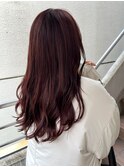 乾かすだけでキマる髪/チェリーブラウン