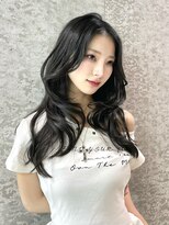 グロー オオミヤ アネックス 大宮(GLROW OMIYA ANNEX) ミディアムレイヤー レイヤーカット 韓国ヘア カラー 縮毛矯正