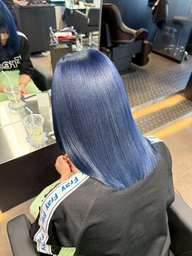 ユーザ(YUZA) ネイビーブルーカラー