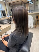 エレン 向ヶ丘遊園 登戸(ELEN)&nbsp;【ハイライト/白髪ぼかし】　細め/ハイライト