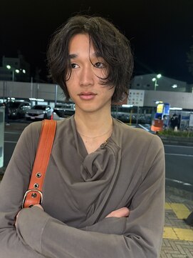 アーチバイケンジ(arch by kenje) メンズニュアンスパーマ/センターパート