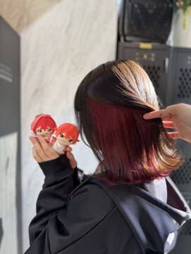ヴァイス 渋谷店(VAICE) 推しカラー/インナーカラー/レッド