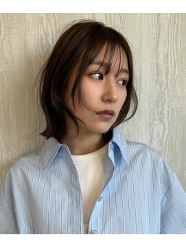 タブーセントラル(TABOO Central) レイヤーボブ/ココアブラウン/Aujuaトリートメント