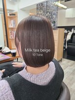 アンクラウド(an cloud) ミルクティーベージュ/ベージュブラウン/ブリーチなしカラー