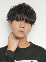 ログ(LOG)&nbsp;メンズマッシュ シャドウパーマ 無造作パーマ 高松