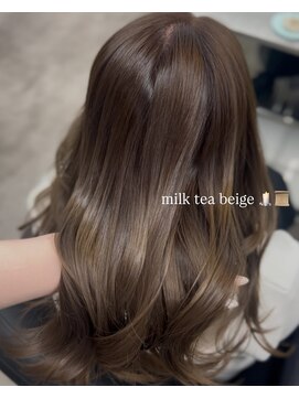 フォレストミラー(Forest Mirror) milk tea beige 【Forest mirror 新宿】