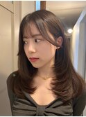 レイヤーカット×透明感カラー×髪質改善トリートメント　i