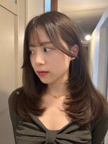 シー(See.)&nbsp;レイヤーカット×透明感カラー×髪質改善トリートメント　i