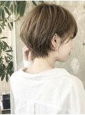 ひし形ショートボブ/ショートヘア/30代/40代/50代/表参道