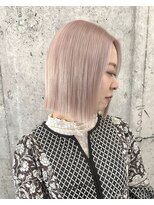 waku 豊川店【6月下旬 NEW OPEN(予定)】&nbsp;ミルクティー　ダブルカラー　ブリーチ