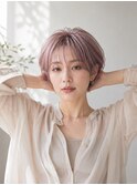 【柏】白髪ぼかしカラー×ショートカット
