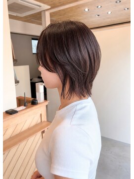 バス(BATH) ボブに飽きたら。大人のレイヤーボブ