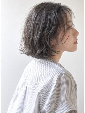 ヘイ 松本店(HEY) 【HEY 松本】アッシュグレー×パーマボブ