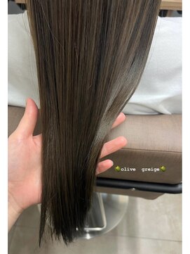 テーラヘアー 蘇我2号店(TELA HAIR) オリーブグレージュ