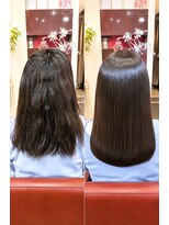 ラヴィソン ヘアー(RAVISSANT HAIR) 名古屋・栄|縮毛矯正専門店ならではの強いうねりも自然なツヤ髪