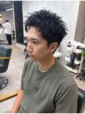 無造作ルーズパーマ/ベリショ/メンズ