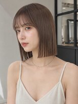 ユーフォリア 青山(Euphoria)&nbsp;大人美人艶カラーベージュ小顔カット透明感ボブ◎