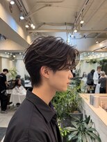 ベル 新宿(Belle)&nbsp;【簡単セットでお洒落に】フェザーパーマ/メンズパーマ