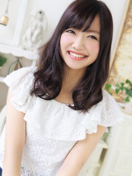 ヘア ジュレ ドゥ(hair jurer deux) 【ヘアジュレドゥ 古居】 大人愛されエレガントセミロング