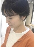 ショートボブ/シースルーワイドバング【soi下北沢】