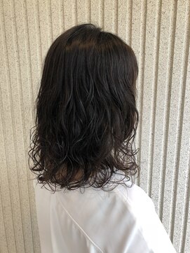 エイトタマプラ たまプラーザ店(EIGHT tamapla) 【EIGHTたまプラ】デザインカラー_切りっぱなしボブ