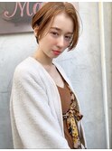 【山田】アフロート　前下がりハンサムショート小顔ショート