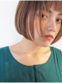 『December』ミニボブ×ミルクティーベージュ