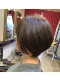 前下がりショートボブ