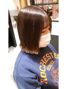 スタジオ ノル(studio noll) 【新宿　studio noll やまだ】きりっぱボブ♪210302