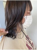 青紫インナーカラー♪