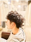 メンズショート×ツイストパーマ/亀戸/錦糸町