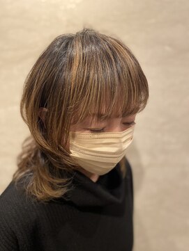 六本木美容室 西麻布店 ウルフハイレイヤー