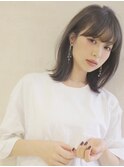 大人かわいいおしゃれミディアム20代30代40代50代