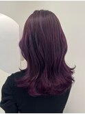 韓国風パープルカラー【Louwe 渋谷 mitsuki】