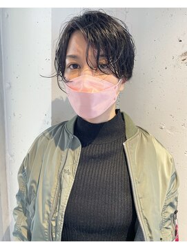 エンシー(ENCI) ハンサムショート/癖毛風パーマ