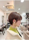【松田】大人美人ショート/ハンサムショート/耳かけショート